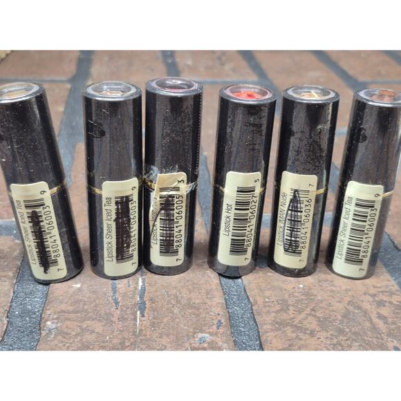 IMAN Luxury Moisturizing Lipstick Lot Of 6 - Picture 1 of 3